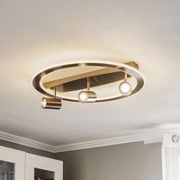 Lindby - gebraucht] Berisha Led Deckenlampe 4 Flammig Nickel Deckenleuchte Warmweiß B-Ware von LINDBY