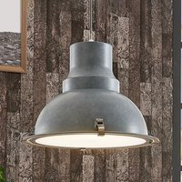 Lindby - neuwertig] Betongraue Metallhängeleuchte Percival Deckenlampe Pendelleuchte E2783 B-Ware von LINDBY
