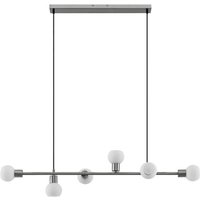 Lindby - gebraucht] Biscala Led Pendelleuchte Deckenlampe Deko Hängeleuchte E14 Nickel O364 B-Ware von LINDBY