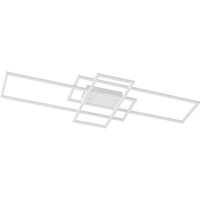 Led Deckenleuchte 'Caitilin' aus Metall dimmbar mit Fernbedienung für Wohnzimmer & Esszimmer von Lindby von LINDBY