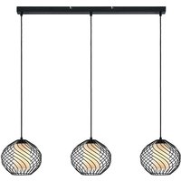 Gebraucht] Lindby Cedrice Käfig Pendelleuchte Hängelampe Deckenleuchte Lampe 3 Flammig 381 B-Ware von LINDBY