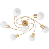 Lindby - gebraucht] Ciala Deckenlampe Deckenlicht Lampe Leuchte Decke 7 Flammig Messing E14 B-Ware von LINDBY