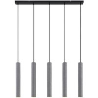 Lindby - gebraucht] Concretto Pendelleuchte Hängeleuchte Deckenlampe Lampe 5 Flmg Gu10 G954 B-Ware von LINDBY