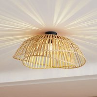Gebraucht] Lindby Deckenleuchte Ilajus ø 62 Cm Bambus Natur Deckenlampe Lampe Leuchte S149 B-Ware von LINDBY