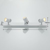 Lindby - gebraucht] Dreiflammige Bad Deckenlampe Kardo Deckenstrahler Deckenlampe Lampe Weiß B-Ware von LINDBY