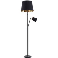 Lindby - gebraucht] Efalia Stehlampe Stehleuchte Standleuchte Leselampe Leuchte Schwarz Gold B-Ware von LINDBY