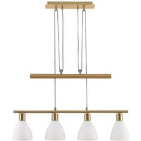 Lindby - gebraucht] Esszimmer Hängeleuchte Simeon Hängeleuchte Lampe Leuchte E14 Messing M236 B-Ware von LINDBY