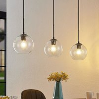 Lindby - gebraucht] Firano Hängeleuchte Aus Glas Lampe Leuchte Hängeleuchte 3 Flammig, L256 B-Ware von LINDBY