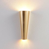 Gebraucht] Lindby Formvollendete Wandleuchte Conan Gold Wandleuchte Deko Bilderleuchte G9 B-Ware von LINDBY