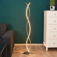 Gebraucht] Lindby Geschwungene Led Stehlampe Bobi Standleuchte Stehleuchte Leselampe La580 B-Ware von LINDBY