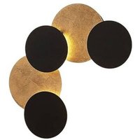 Lindby - gebraucht] Grazyna Led Wandleuchte Wandleuchte Designer Lampe Leuchte Schwarz Gol789 B-Ware von LINDBY