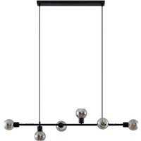 Lindby - gebraucht] Hängeleuchte Biscala Hängelampe Leuchte Lampe Deckenleuchte Schwarz Glas B-Ware von LINDBY