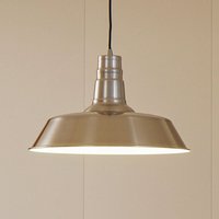Lindby - neuwertig] Hängeleuchte Laylan Schwarz Weiß ø 46 Cm Metall Deckenlampe Lampe Leuchte B-Ware von LINDBY