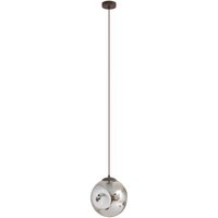 Lindby - gebraucht] Hängeleuchte Valentina E27 ø 25 Cm Rauchgrau Pendellampe Lampe Leuchte B-Ware von LINDBY