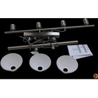 Gebraucht] Lindby Höhenverstellbare Pendelleuchte Deko Hängeleuchte E14 Delira 4 Flg Nic98 B-Ware von LINDBY