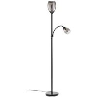 Lindby - gebraucht] Irmino Stehleuchte Mit Rauchglasschirmen Stehlampe Lampe Leuchte921 B-Ware von LINDBY