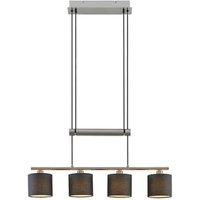 Neuwertig] Lindby Jorin Hängeleuchte Deckenlampe Deko Pendelleuchte Höhenverstellbar Grau B-Ware von LINDBY