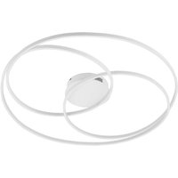 Neuwertig] Lindby Kateryna Led Deckenlampe Deckenlampe Hängelampe Leuchte Weiß ø80cm Led161 B-Ware von LINDBY