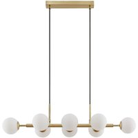 Lindby - gebraucht] Kiamo Hängeleuchte Pendelleuchte Deckenlampe Leuchte Glasschirme Opal432 B-Ware von LINDBY