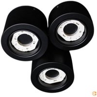 Lindby - gebraucht] LED-Downlight Deckenleuchte schwarz matt 3-flammig Beleuchtungslampe von LINDBY