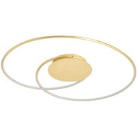 Gebraucht] Lindby Led Deckenlampe Joline Deckenlampe Lampe Leuchte Led 33 w Gold ø 74 Cm935 B-Ware von LINDBY
