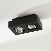 Gebraucht] Lindby Led Deckenlampe Vince Deckenlampe Lampe Leuchte Gu10 25 x 14 Cm Schwarz B-Ware von LINDBY