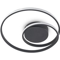 Lindby - gebraucht] Led Deckenleuchte Youna Deckenlampe Leuchte Lampe Schwarz 39cm Dimmbar B-Ware von LINDBY