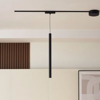 Neuwertig] Lindby Led Pendellampe Lumaro Hängeleuchte Leuchte Schwarz ø3cm Alu 48 v Dimmbar B-Ware von LINDBY
