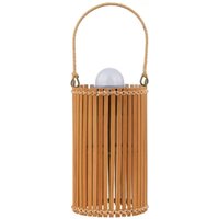 Lindby - gebraucht] Led Solar Tischleuchte Amaria Bambus ø 12 Cm Tischlampe Lampe Leuchte1 B-Ware von LINDBY