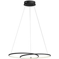 Lindby - neuwertig] Lucy Led Hängeleuchte Deckenlampe Pendelleuchte Lampe Leuchte Schwarz 780 B-Ware von LINDBY