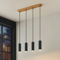 Lindby - gebraucht] Maniva Pendelleuchte Deckenlampe Hängeleuchte Lampe Leuchte Gu10 Holz71 B-Ware von LINDBY