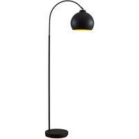 Lindby - gebraucht] Minali Stehleuchte Standleuchte Stehlampe Lampe E27 1-flmg Metall schw66 von LINDBY