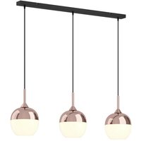 Gebraucht] Lindby Rangina Pendelleuchte Hängeleuchte Deckenlampe Leuchte kupfer 3-flammig von LINDBY