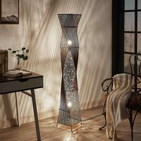 Lindby - gebraucht] Rattan-Stehlampe Kassia Wohnzimmerleuchte Standleuchte Leselampe E27 2-fl von LINDBY