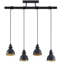 Neuwertig] Lindby Senjarik Pendelleuchte Hängeleuchte Hängelampe Lampe Vierflammig Schw724 B-Ware von LINDBY