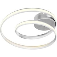 Gebraucht] Lindby Smart Verio Led Deckenlampe Lampe Deckenleuchte Warmweiß 30 w Led Nickel B-Ware von LINDBY