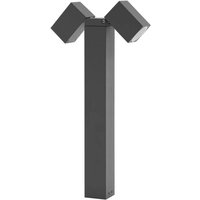 Gebraucht] Lindby Sockelleuchte Othil 50 Cm Grau Aluminium Sockellampe Lampe Leuchte Spot B-Ware von LINDBY