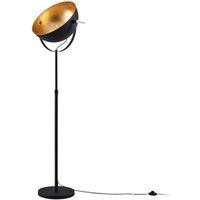 Gebraucht] Lindby Stehleuchte Muriel Standleuchte Stehlampe Leseleuchte 1-flg schwarz gold von LINDBY