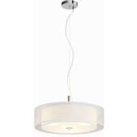 Gebraucht] Lindby Textilpendelleuchte Pikka Deckenlampe Hängeleuchte Lampe Leuchte E27 W480 B-Ware von LINDBY