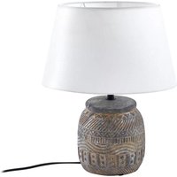 Lindby - gebraucht] Tischleuchte Aelith ø 30 Cm Grau Keramik E27 Tischlampe Lampe Leuchte B-Ware von LINDBY