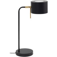 Lindby - gebraucht] Tischleuchte Kaida Schwarz Metall Tischlampe Tischlechte Lampe Leuchte B-Ware von LINDBY
