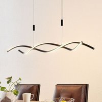 Lindby - gebraucht] Welina Led Hängeleuchte Deckenlampe Pendelleuchte Lampe 24 w Schwarz M760 B-Ware von LINDBY