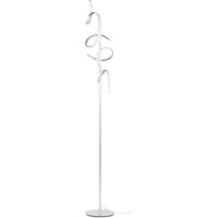 Gebraucht] Lindby Zaylee Led Stehlampe Mit Dimmer Silber Stehleuchte Standleuchte Lampe 834 B-Ware von LINDBY