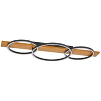 LED Deckenleuchte "Galad" aus Holz dimmbar für Wohnzimmer & Esszimmer von Lindby von LINDBY