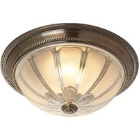 Lindby - led Deckenleuchte 'Henja' aus Glas dimmbar für Wohnzimmer & Esszimmer von von LINDBY