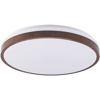 Led Deckenleuchte 'Hudsona' aus Holz dimmbar mit Fernbedienung für Wohnzimmer & Esszimmer von Lindby Led Deckenleuchte 'Hudsona' aus Holz dimmbar mit Fernbedienung für Wohnzimmer & Esszimmer von Lindby von LINDBY