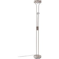 LED Stehlampe "Josefin" aus Metall dimmbar für Wohnzimmer & Esszimmer von Lindby von LINDBY