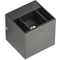 LED Wandleuchte außen "Zavier" aus Aluminium von Lindby LED Wandleuchte außen "Zavier" aus Aluminium von Lindby von LINDBY
