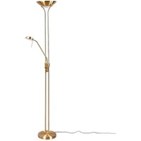 Lindby - led Stehlampe 'Josefin' aus Metall dimmbar für Wohnzimmer & Esszimmer von von LINDBY