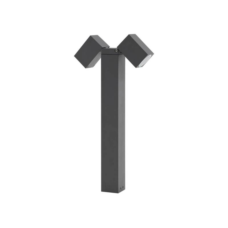 Lindby Außenleuchte Othil 10020317 Spritzwassergeschützt Modern in Alu aus Aluminium 2-flammig GU10 von LINDBY